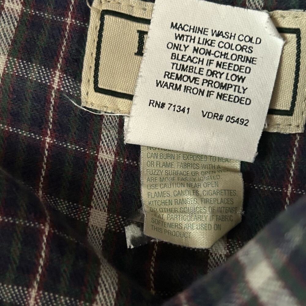 LL Bean Jeans Men’s 40x32 Black Denim Classic Fit Flannel Lined Outdoor Workwear - Picture 3 of 16